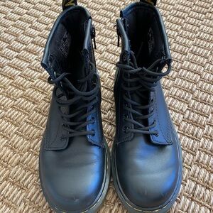 Dr. Martens Black Leather Boots